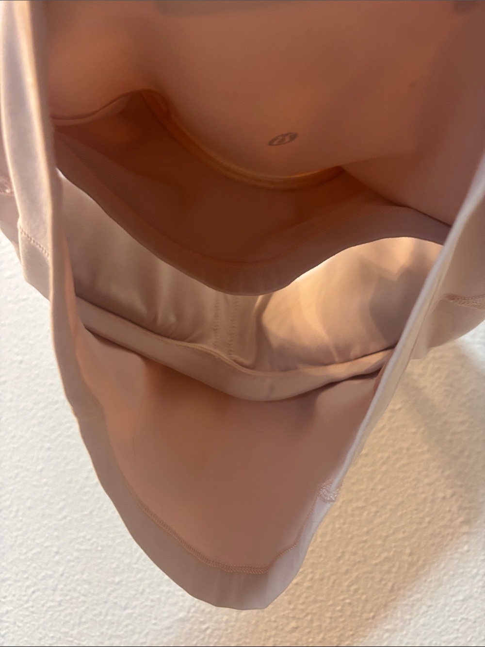Lululemon Neutral Blush Cropped Tank Top - Picture 5 of 6